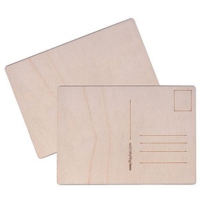 Rayher, Postkarte aus Holz, 14,8 x 10,5 cm, 2 Stück, Postkarte aus Holz, 14,8 x 10,5 cm, 2 Stück