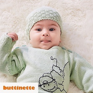 buttinette, Strickanleitung ? Babymützchen Baby