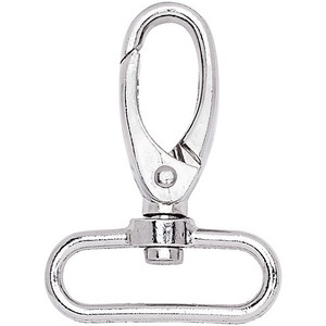 buttinette, buttinette Karabinerhaken, silber, für 40 mm breite Bänder, Inhalt: 2 Stück, buttinette Karabinerhaken, silber, für 40 mm breite Bänder, Inhalt: 2 Stück