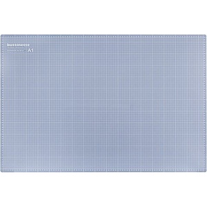 buttinette, buttinette Profi-Schneidematte, 90 x 60 cm, blau/grau, buttinette Profi-Schneidematte, 90 x 60 cm, blau/grau