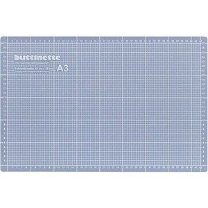 buttinette, buttinette Profi-Schneidematte, 45 x 30 cm, blau/grau, buttinette Profi-Schneidematte, 45 x 30 cm, blau/grau