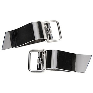 buttinette, buttinette Clip-Verschlüsse mit Ring, Grösse: 15 x 47 mm, Inhalt: 2 Stück, buttinette Clip-Verschlüsse mit Ring, Grösse: 15 x 47 mm, Inhalt: 2 Stück
