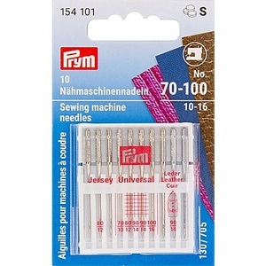 Prym, Prym Nähmaschinennadeln, Mischpack, Stärke: 70–100, Inhalt: 10 Stück, Prym Nähmaschinennadeln, Mischpack, Stärke: 70–100, Inhalt: 10 Stück