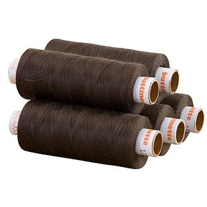 buttinette, buttinette Universal-Nähgarn, Stärke: 100, 5er-Pack, dunkelbraun, buttinette Universal-Nähgarn, Stärke: 100, 5er-Pack, dunkelbraun