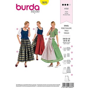 Burda, burda Schnitt 7870 