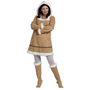 undefined, Eskimo-Kostüm für Damen, Eskimo-Kostüm für Damen