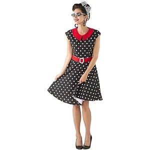 undefined, Rock'n'Roll-Kleid, schwarz, Rock'n'Roll-Kleid, schwarz