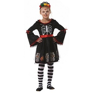 undefined, Day-of-the-Dead-Kostüm für Kinder, Day-of-the-Dead-Kostüm für Kinder