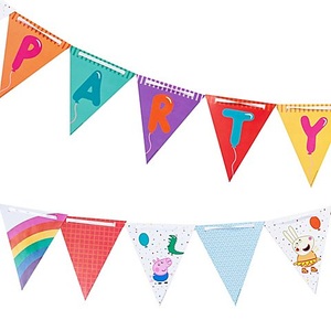 undefined, Papier-Wimpelkette 