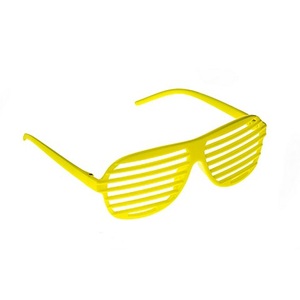 undefined, Gitter-Brille, neongelb, Gitter-Brille, neongelb