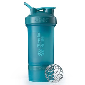 BlenderBottle, BlenderBottle Shaker ProStak mit 2 Behältern 650 ml Türkis, 
