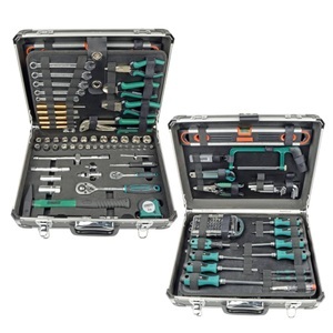 BRÜDER MANNESMANN, Brüder Mannesmann M29078 Heimwerker Werkzeugkoffer bestückt 160teilig (L x B x H) 454 x 350 x 135 mm, 