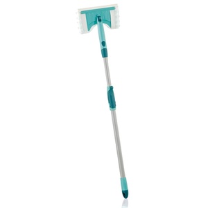Leifheit, Leifheit Wischmopp Bath Cleaner micro duo Telescope 125, 0 Watt, Leifheit Bodenwischer-Set »Bath Cleaner micro duo Telescope 125«