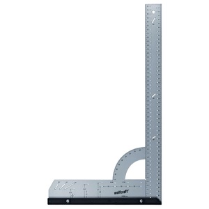Wolfcraft, Wolfcraft 5206000 Anschlagwinkel 280 x 500 mm, Wolfcraft Universalwinkel Metall | 50 × 28 cm
