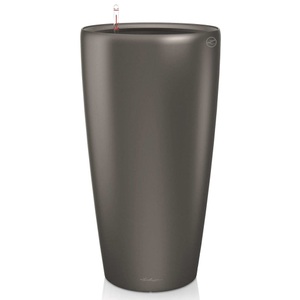 Lechuza, Lechuza - Blumenkasten mit Integriertem Bewässerungssystem Rondo Premium 40 - Anthrazit, Rondo Premium 40 Anthrazit