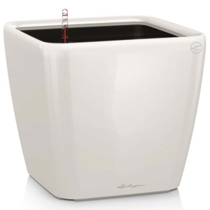 Lechuza, Lechuza - 3er-Set Blumenkästen mit Integriertem Bewässerungssystem Quadro Premium 35 LS - Weiss, Lechuza Quadro Premium 35Ls Weiss