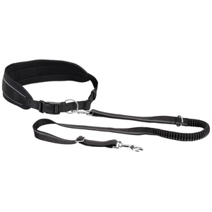 Trixie, Trixie Bauchgurt mit Leine schwarz, TRIXIE Hundeleine »Bauchgurt mit Leine, Nylon«