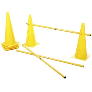 Kerbl, Kerbl Agility Pylonen-Hürden Set, Kerbl Agility Pylonen-Hürden Set - Gelb - - myluckydog