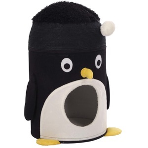 Kerbl, Kerbl Katzenhöhle Pingu 50 cm Schwarz/Weiß, 