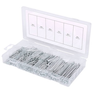 KS Tools, KS Tools 555-tlg. Splint-Set, KS Tools Sortiment Splinte, 555 Teile, 1,6 x 25,4 - 4 x 63,5 mm
