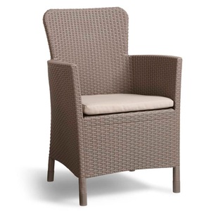 Allibert, Allibert Gartenstuhl Miami Cappuccino-Braun 216833, 