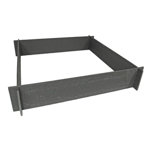 Diverse Hardware, Nature Gartenhochbeet 19 cm 6040690, Ubbink Kräuterbeet, Rahmen für Pflanzbeet