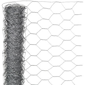 Diverse Hardware, Nature Sechseckgeflecht 0,5x5 m 25 mm Verzinkter Stahl, 