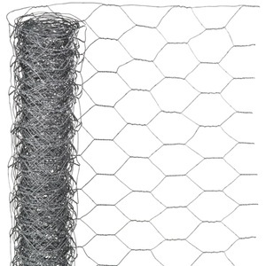 Diverse Hardware, Nature Sechseckgeflecht 1x10 m 40 mm Verzinkter Stahl, 