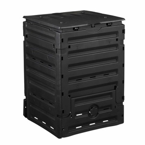 Diverse Hardware, Nature Komposter 300 L Schwarz, Ubbink Schnellkomposter
