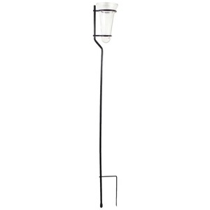 Nature, Nature Regenmesser mit Ständer 130 cm 6080089, Nature - Regenmesser glas, One Size, Transparent