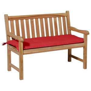 Madison, Madison Bankauflage Panama 120x48 cm Ziegelrot, 