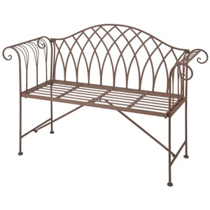 Esschert Design, Esschert Design Gartenbank Metall Viktorianischer Stil MF009, 