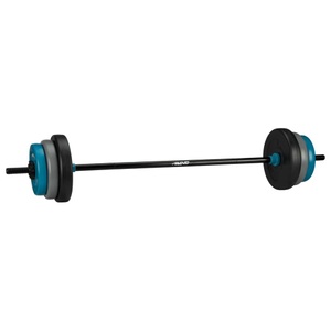 Avento, Avento Verstellbares Hantelset 20 kg Schwarz, Blau und Grau, Avento Pump Set 20KG