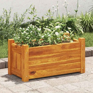Diverse Hardware, Pflanzkasten Akazienholz 50 x 25 x 25 cm, vidaXL Garten-Hochbeet Akazienholz 50x25x25 cm