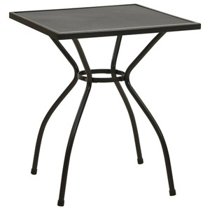 Diverse Hardware, Garten-Bistrotisch Stahlgeflecht 60 x 60 x 70 cm, 
