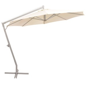 Diverse Hardware, Sonnenschirm Ampelschirm 350 cm Sand Aluminiummast