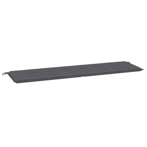 vidaXL, vidaXL Gartenbank-Auflage Anthrazit 180x50x4 cm