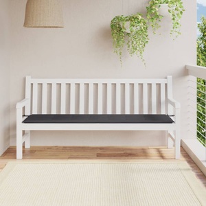 vidaXL, vidaXL Gartenbank-Auflage Anthrazit 180x50x4 cm, vidaXL Gartenbank-Auflage Anthrazit 180x50x3 cm Oxford-Gewebe