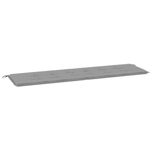 vidaXL, vidaXL Gartenbank-Auflage Grau 180x50x4 cm
