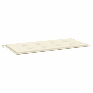 vidaXL, vidaXL Gartenbank-Auflage Creme 100x50x4 cm