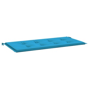 vidaXL, vidaXL Gartenbank-Auflage Blau 120x50x4 cm