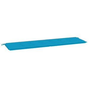 vidaXL, vidaXL Gartenbank-Auflage Blau 180x50x4 cm