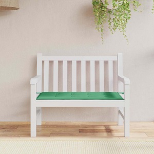 vidaXL, vidaXL Gartenbank-Auflage Grün 100x50x4 cm