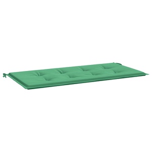 vidaXL, vidaXL Gartenbank-Auflage Grün 120x50x4 cm