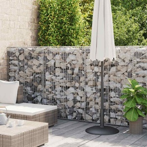 vidaXL, vidaXL Gabionenkorb Pflanzkasten Gemüse-Hochbeet Stahl 300×30×100 cm, vidaXL Gabionenkorb Pflanzkasten Gemüse-Hochbeet Stahl 300×30×100 cm