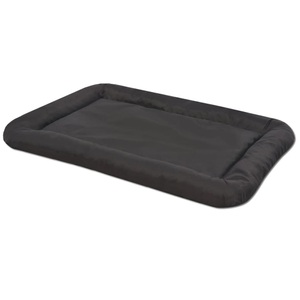 vidaXL, vidaXL Hundebett Größe L Schwarz, 