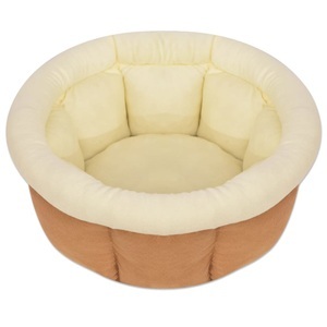 vidaXL, vidaXL Hundebett Größe XL Beige, 