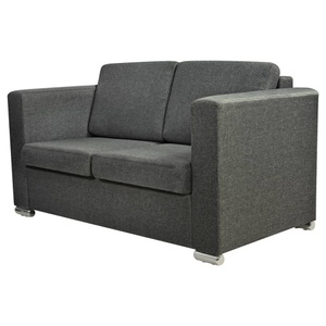 Diverse Hardware, 2-Sitzer Sofa Stoff Dunkelgrau, vidaXL 2-Sitzer Sofa Stoff Dunkelgrau