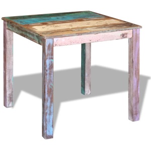 Diverse Hardware, Esstisch Recyceltes Massivholz 80x82x76 cm, vidaXL Esstisch Altholz Massiv 80x82x76 cm