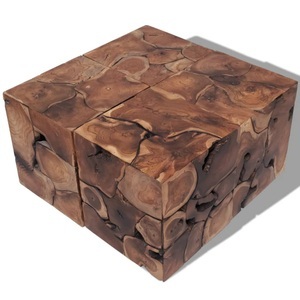 Diverse Hardware, Hocker/Couchtisch Massivholz Teak, vidaXL Hocker/Couchtisch Massivholz Teak
